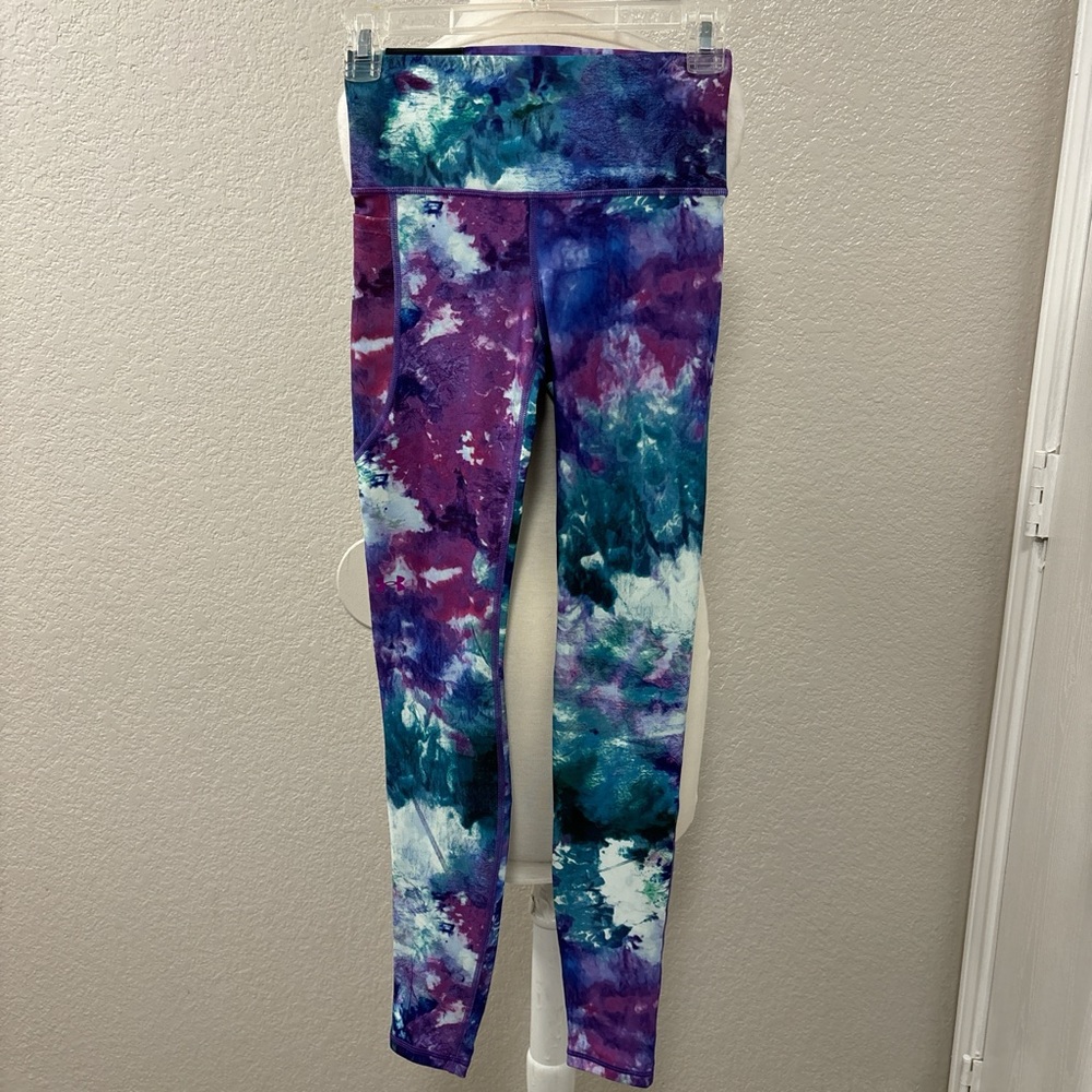 Colorful Under Armour Tie-Dye Leggings